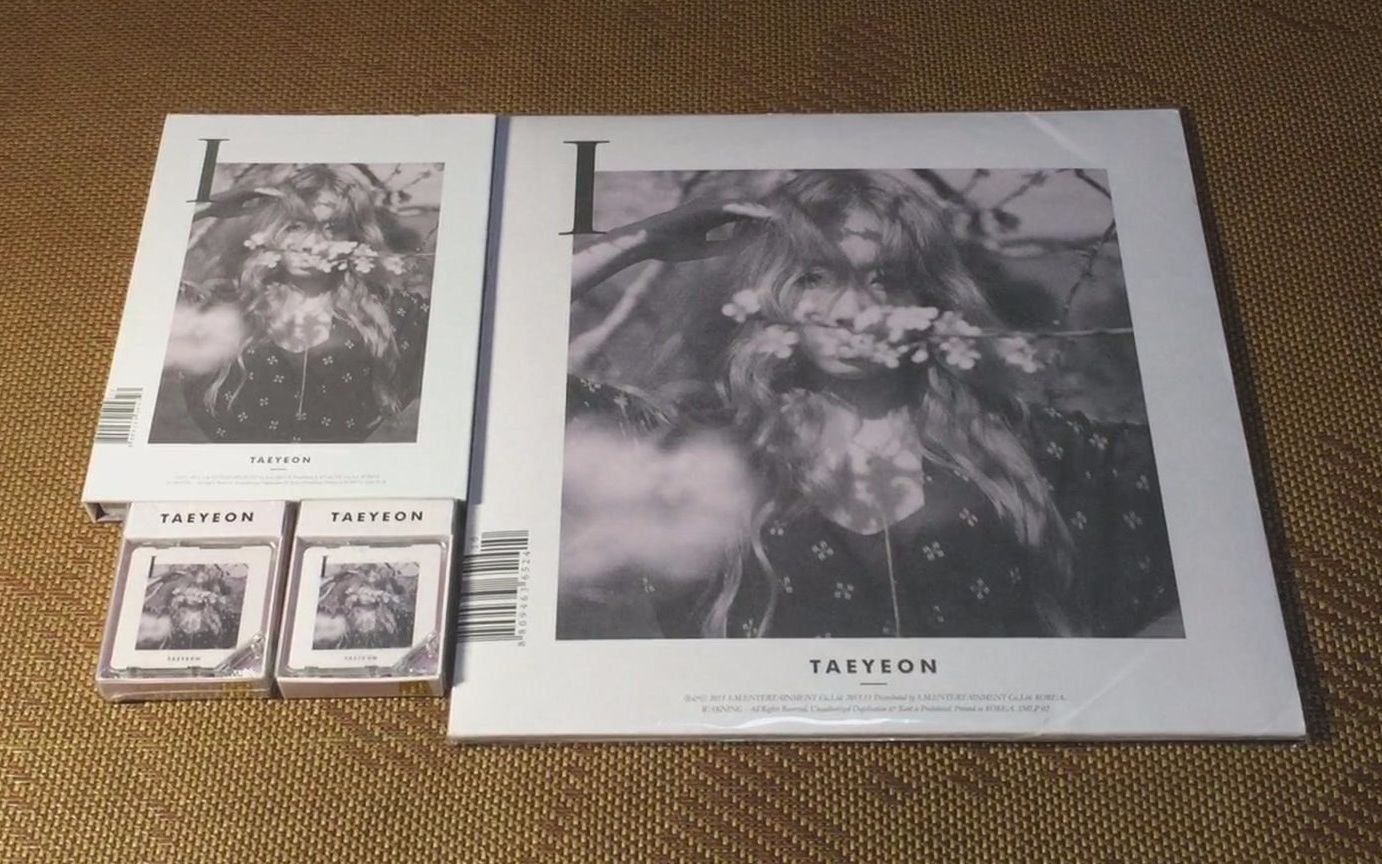 金泰妍首张迷你专辑《I》黑胶唱片LP版本内页配置