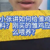 禽医小张讲如何给雏鸡开食和喂料？刚买的雏鸡应该怎么喂养？ 雏鸡喂什么食物	刚孵化的小鸡多久开食雏鸡一天喂多少次啊刚刚出来的小鸡怎么喂雏鸡开食的时间和方法