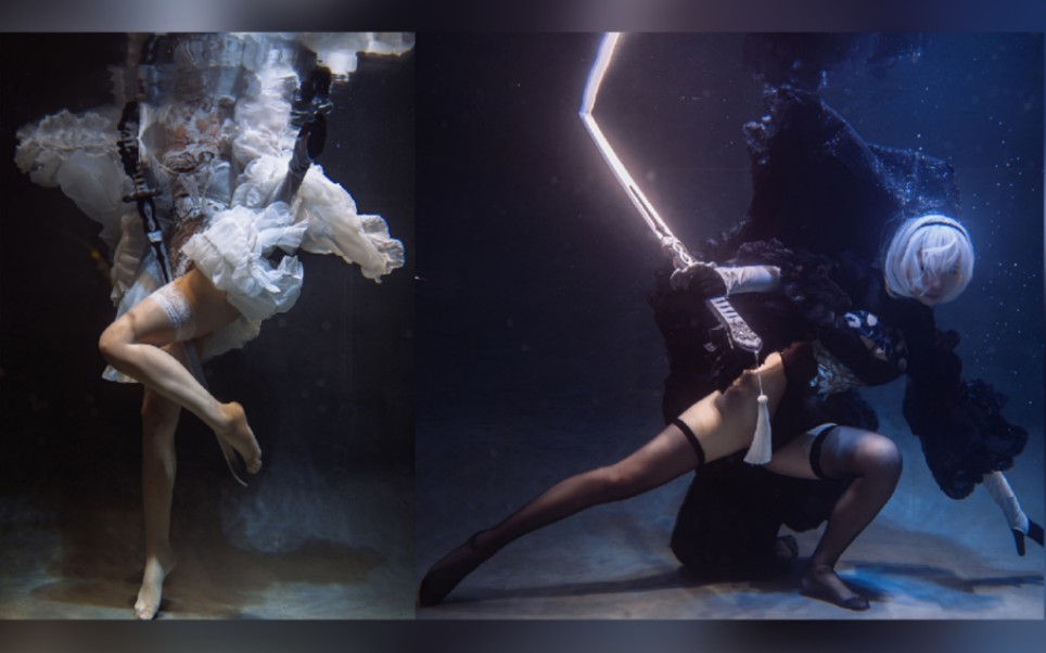 Second time in the water, challenge 2B Flower Marriage! /What's it like to shoot cos underwater?