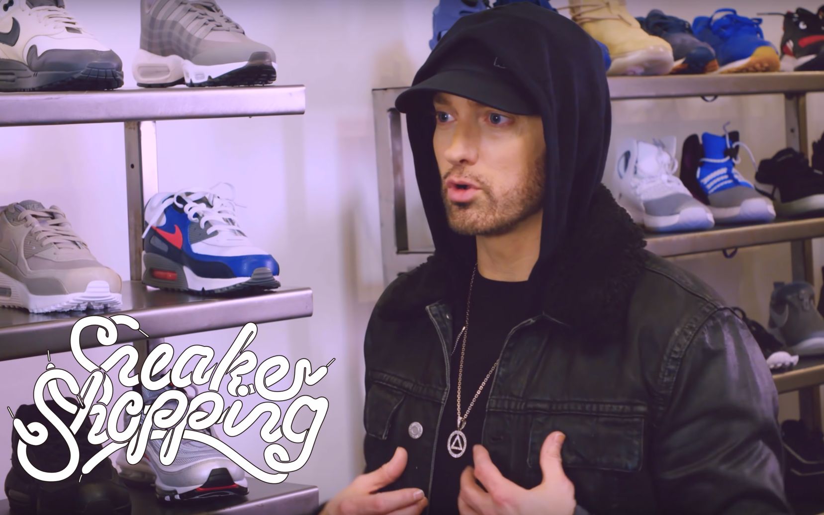 【官方中字】姆爷Eminem说：“球鞋占穿搭的90%。”-Sneaker Shopping 精选