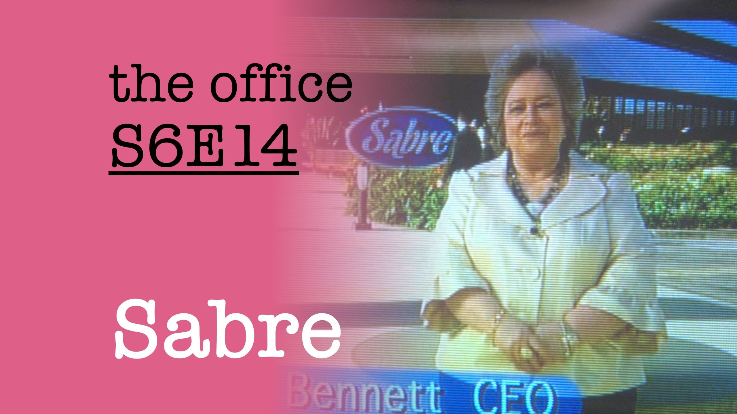 【办公室 S6E14】刘易斯下车急推普 哈伯特夺门觑出恭【The Office】