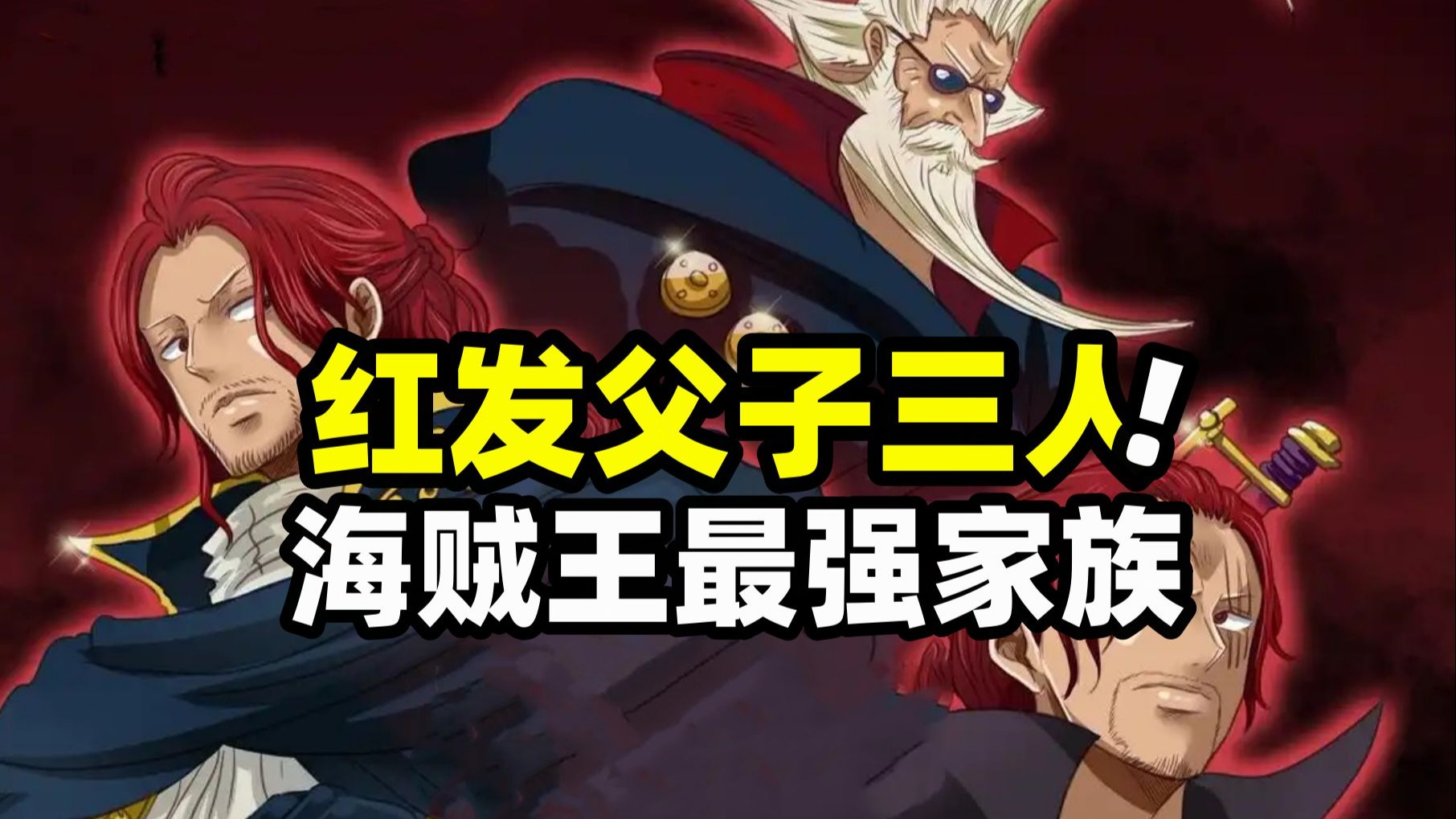 海贼王含金量最高的家族！传奇王者+海上四皇+神骑统领