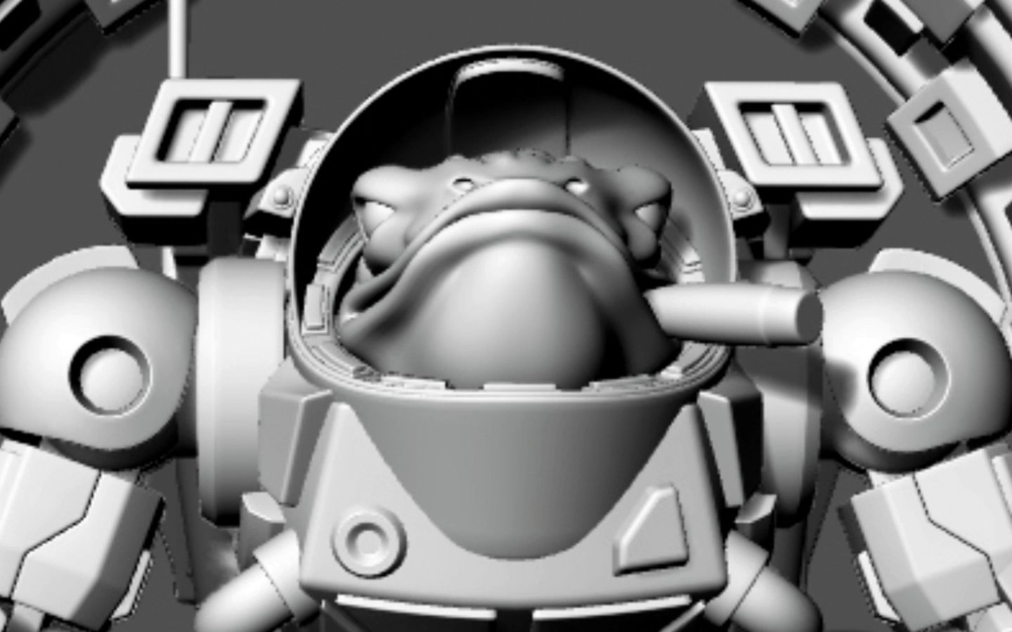 狩人小队冢蛙3D模型