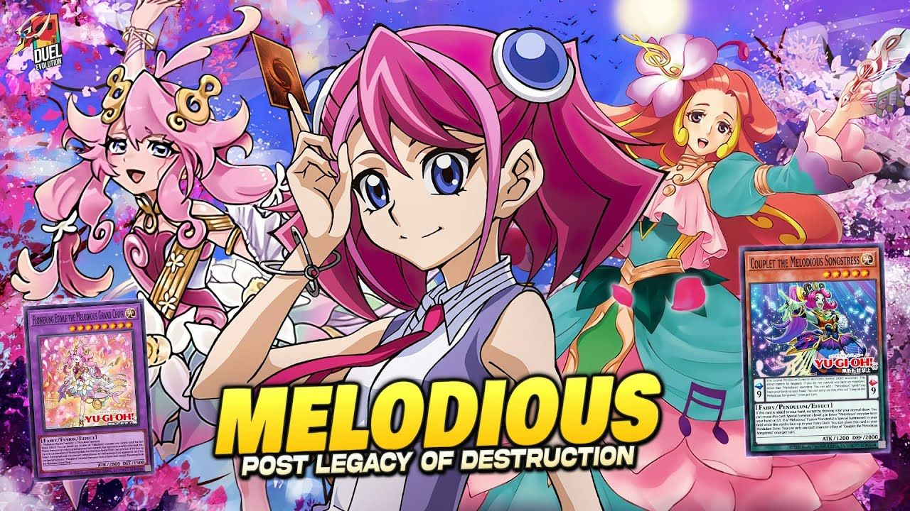 游戏王 全新补强后的幻奏卡组思路分享 Deck Melodious Post Legacy of Destruction EDOPRO