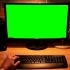 高清视频素材绿幕抠像工作笔记本电脑手机剪辑免费特效动画