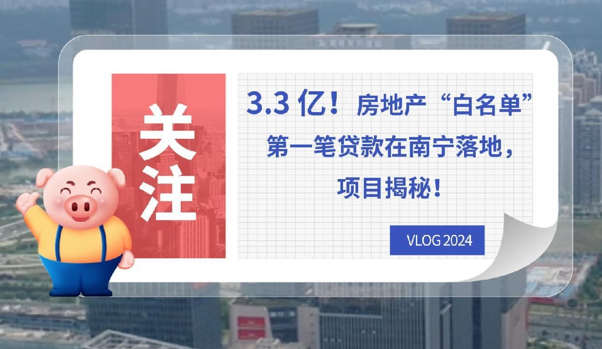 3.3 亿!房地产“白名单”第一笔贷款在南宁落地,项目揭秘!哔哩哔哩bilibili