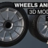 iBlender中文版插件Wheel Generator 教程车轮和轮胎 - Blender 3d 建模游戏中时光倒流（