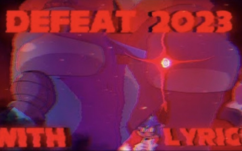 [命运之战|fnf翻唱|中字]Defeat 2023 Remaster WITH LYRICS | Impostor Lyrical Cover |