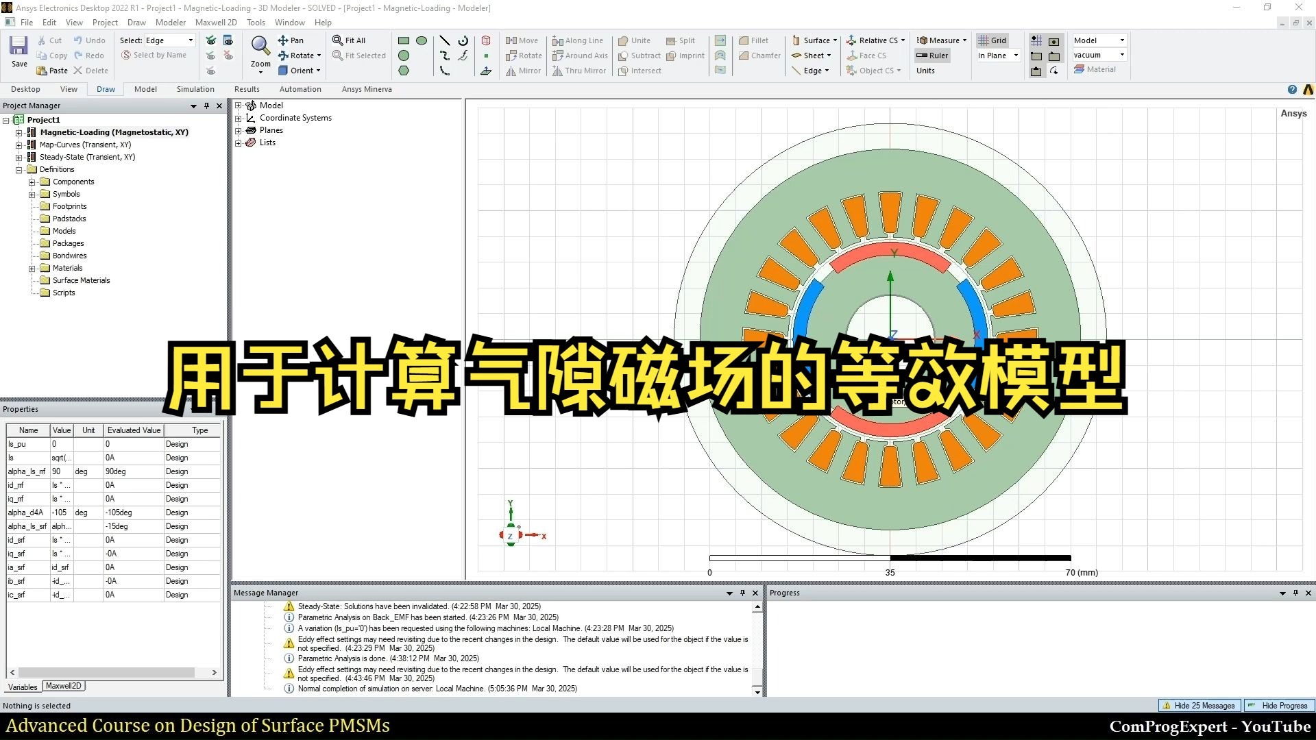 用于计算气隙磁场的等效模型（11）