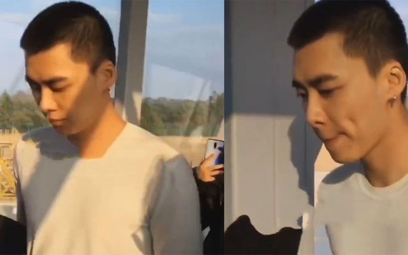 李易峰被释放后回老家!剃了光头一脸惆怅,全程没脸抬头面对粉丝