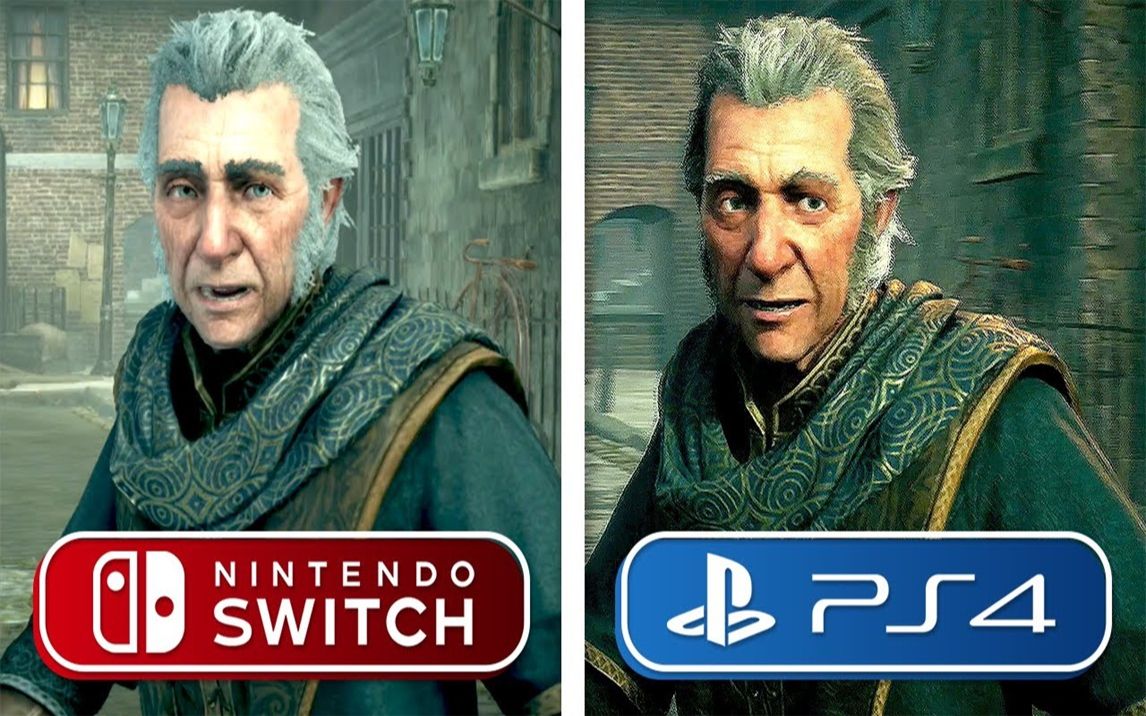 《霍格沃兹之遗》 Switch vs PS4  游戏画面对比
