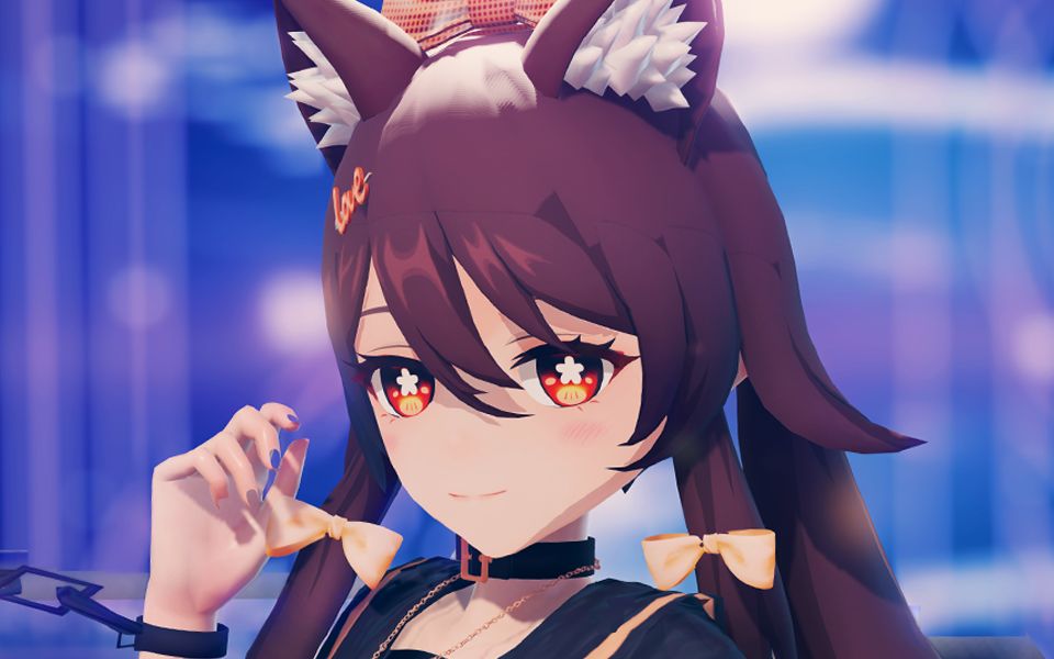 Peachy the Gray Wolf ❤️