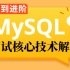 小破站2022最新MySQL面试核心技术点精讲：mysql事务 | mysql锁 | mysql索引 | B+树 | m