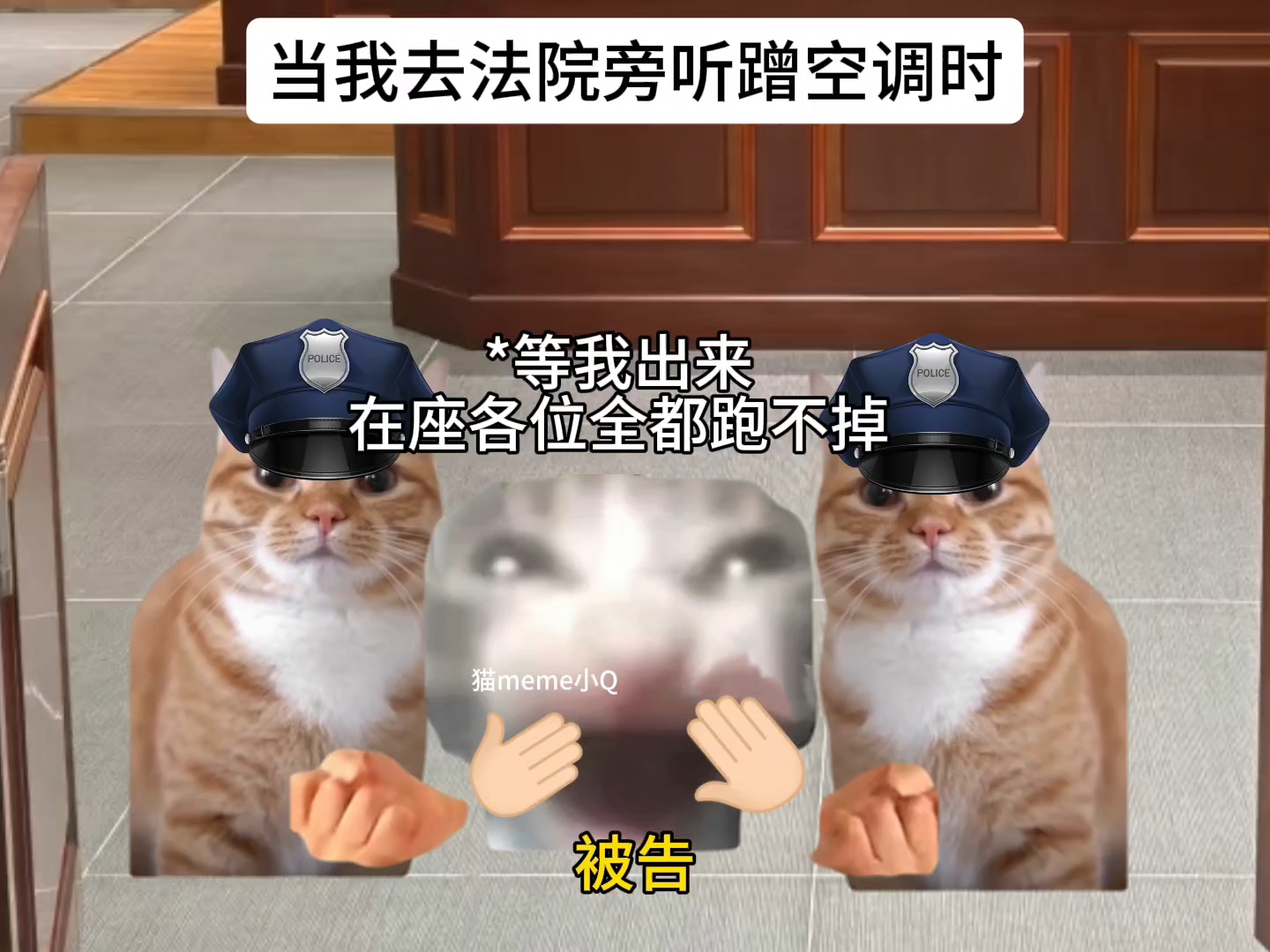 当我去法院旁听蹭空调时