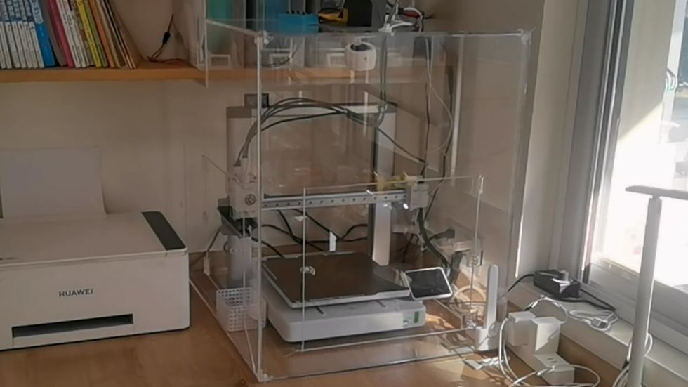 拓竹A1使用透明亚克力板封箱方案