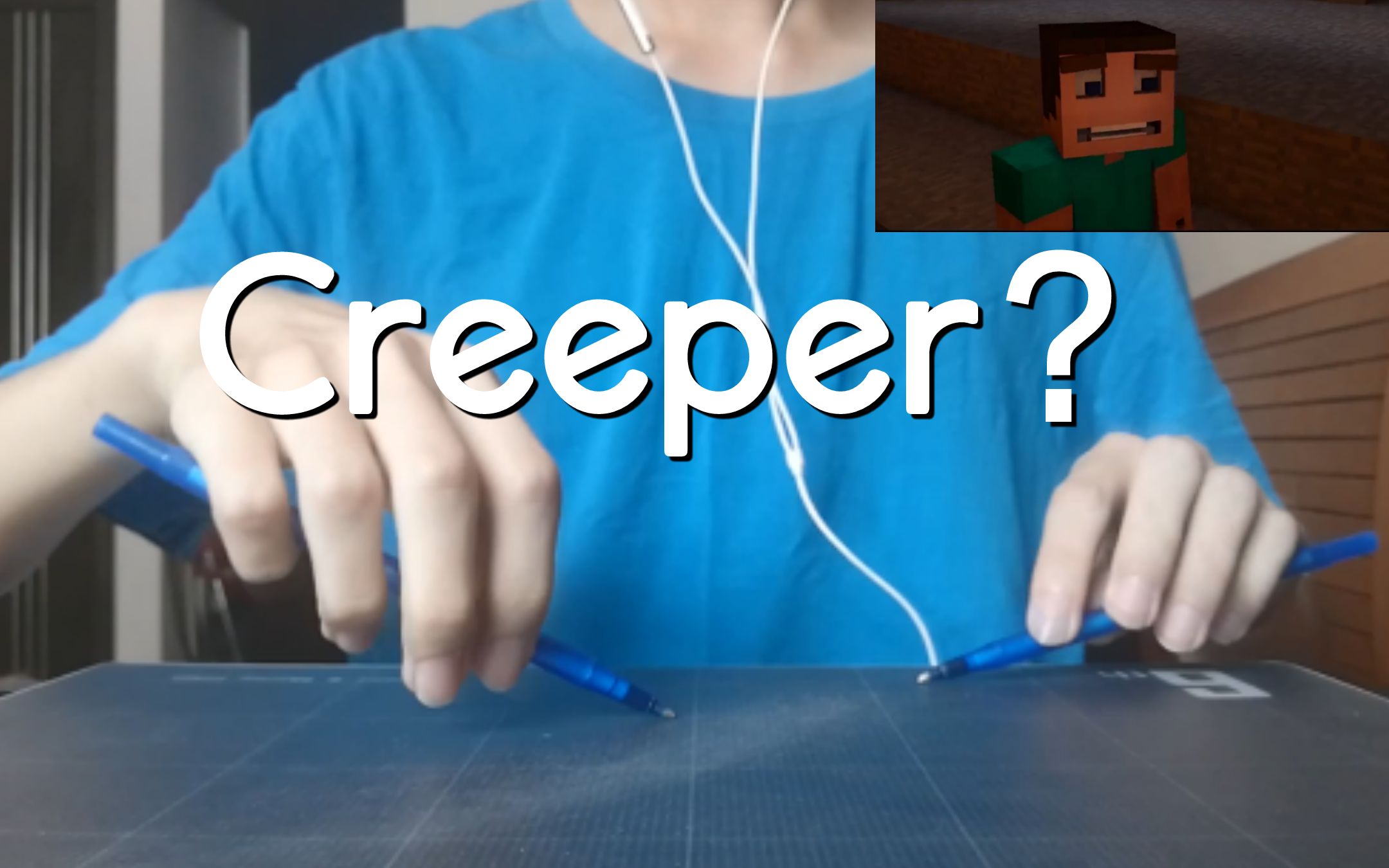 【Penbeat】用两支笔演奏Creeper？