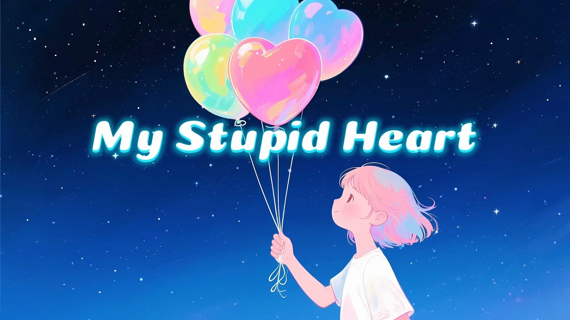 My Stupid Heart 歌曲伴奏视频 舞台背景屏幕LED背景视频