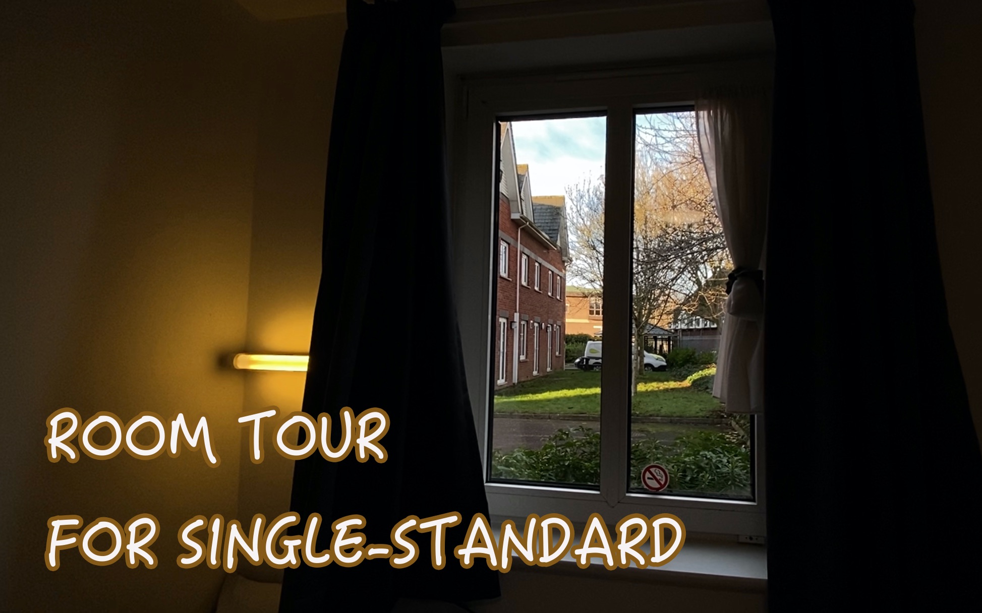 【反向跑毒】在英国住最便宜的学生公寓是一种什么体验｜ROOM TOUR for Single-Standard｜三级封锁下的生活
