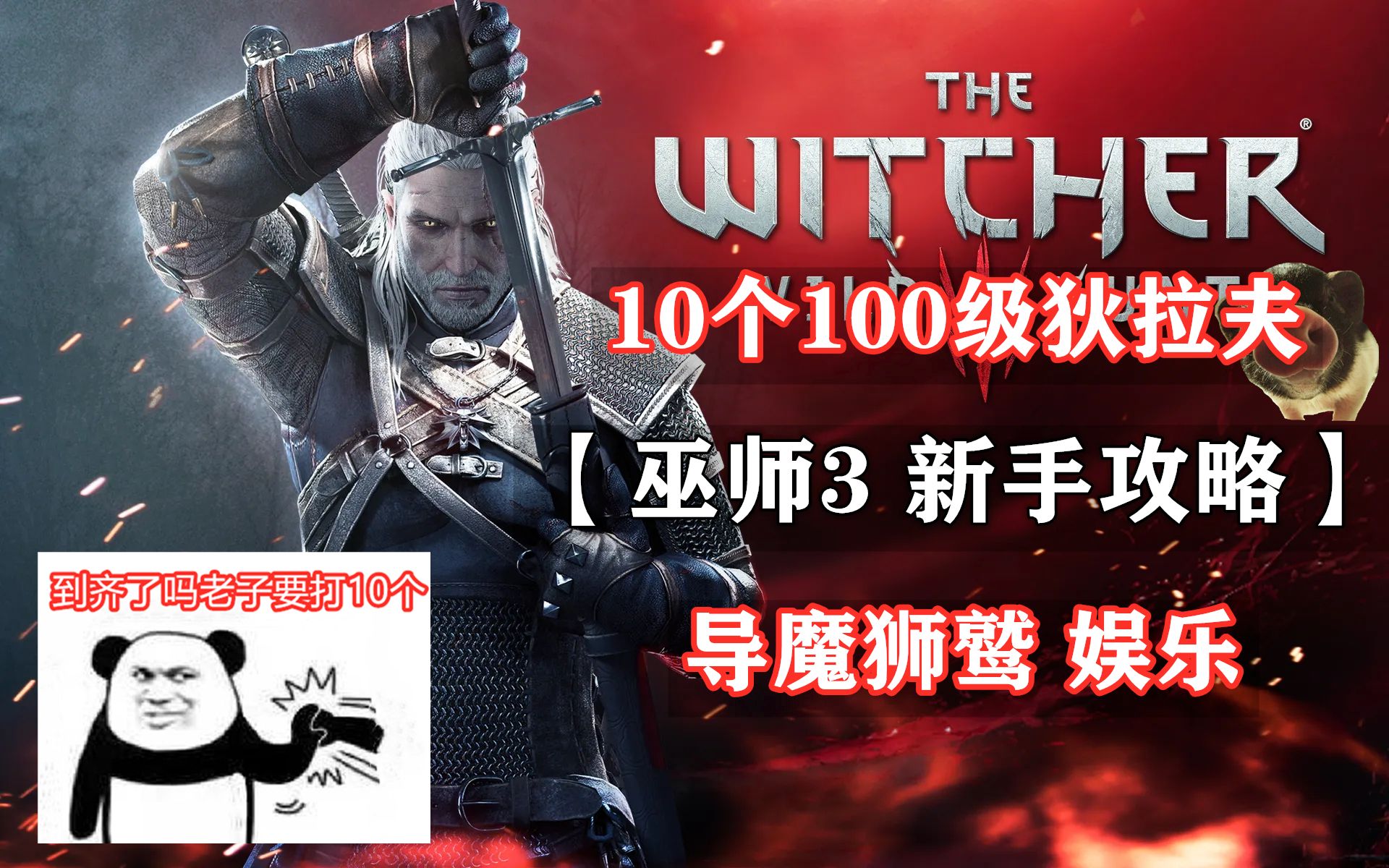 【巫师3 新手攻略】10个100级狄拉夫（导魔狮鹫 娱乐）