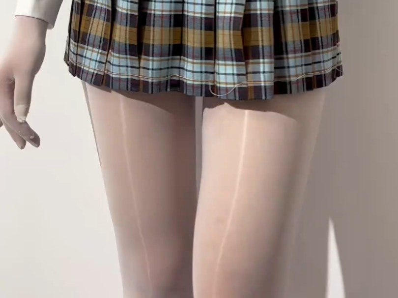 Oiled white socks jk stunning