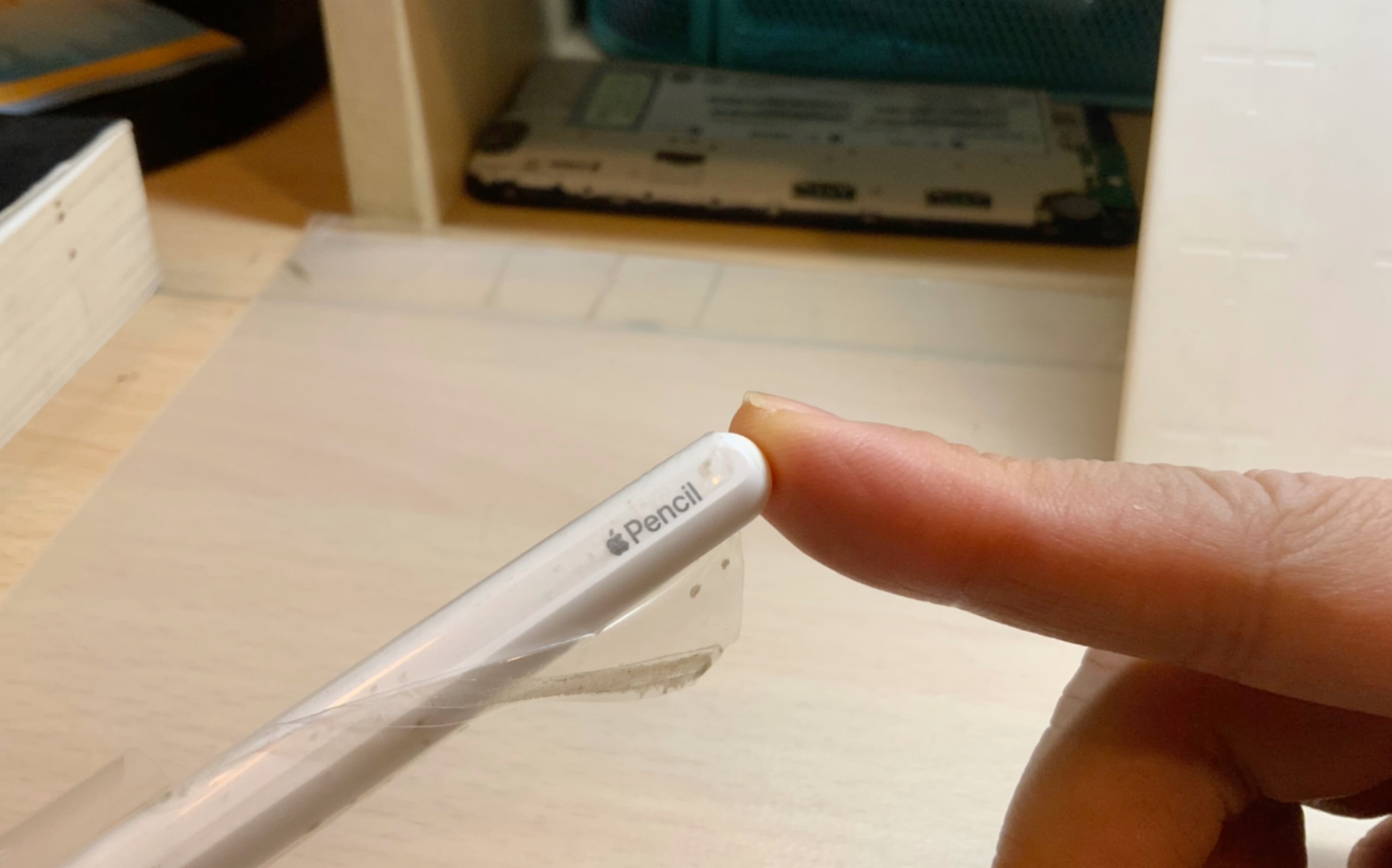 Apple pencil二代笔+笔尖开箱后补书写iPadPro11寸120Hz高刷新率屏幕 