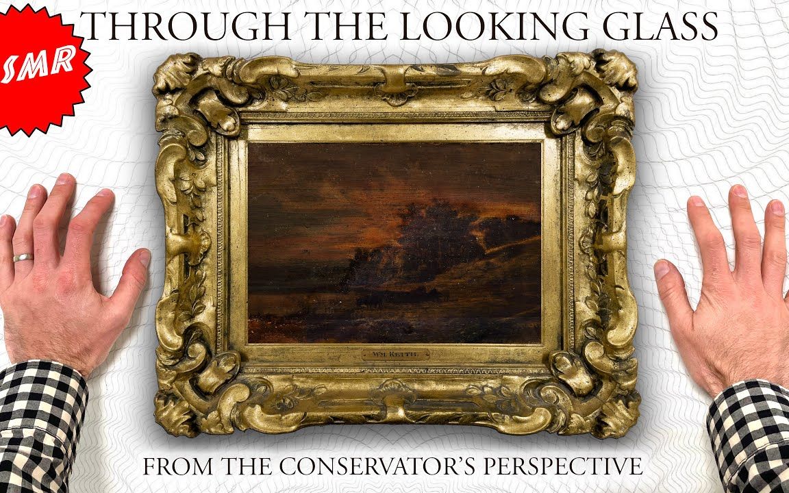 【4k】Baumgartner Restoration / 翻新破旧的古油画（双版本）_哔哩哔哩_bilibili