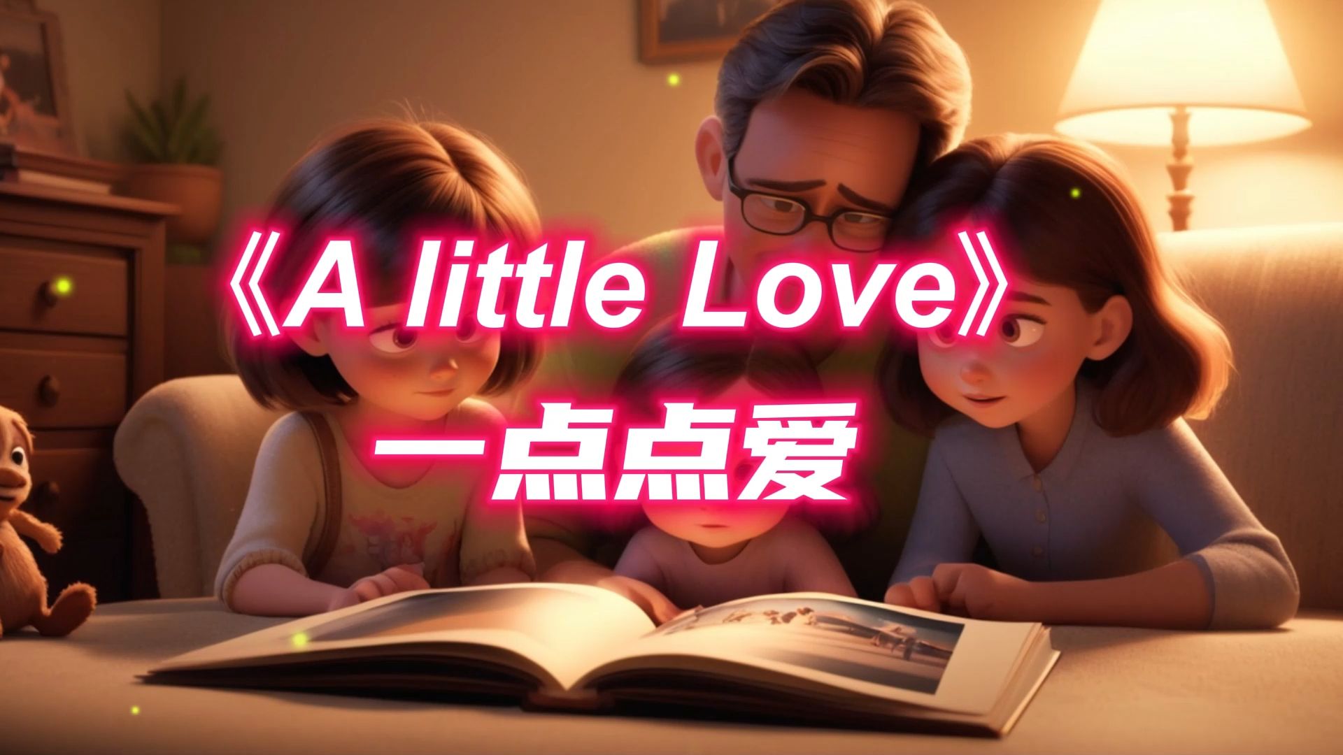 《A little Love》一点点爱英语歌曲背景视频