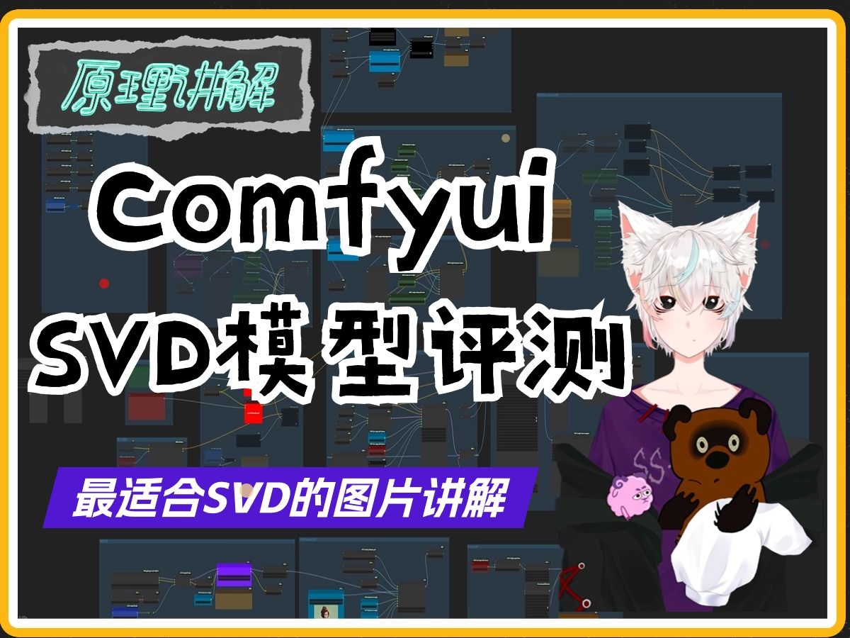 Comfyui系列视频第13期：SVD到底怎么用，什么样的角度最适合SVD的视频生成，从零开始一个视频教会你！