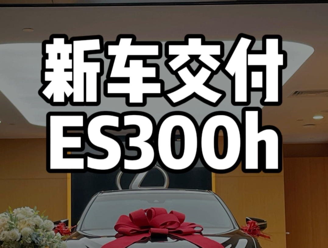 恭喜刘总喜提雷克萨斯ES300h臻享版新车优势，每一台都是批发
