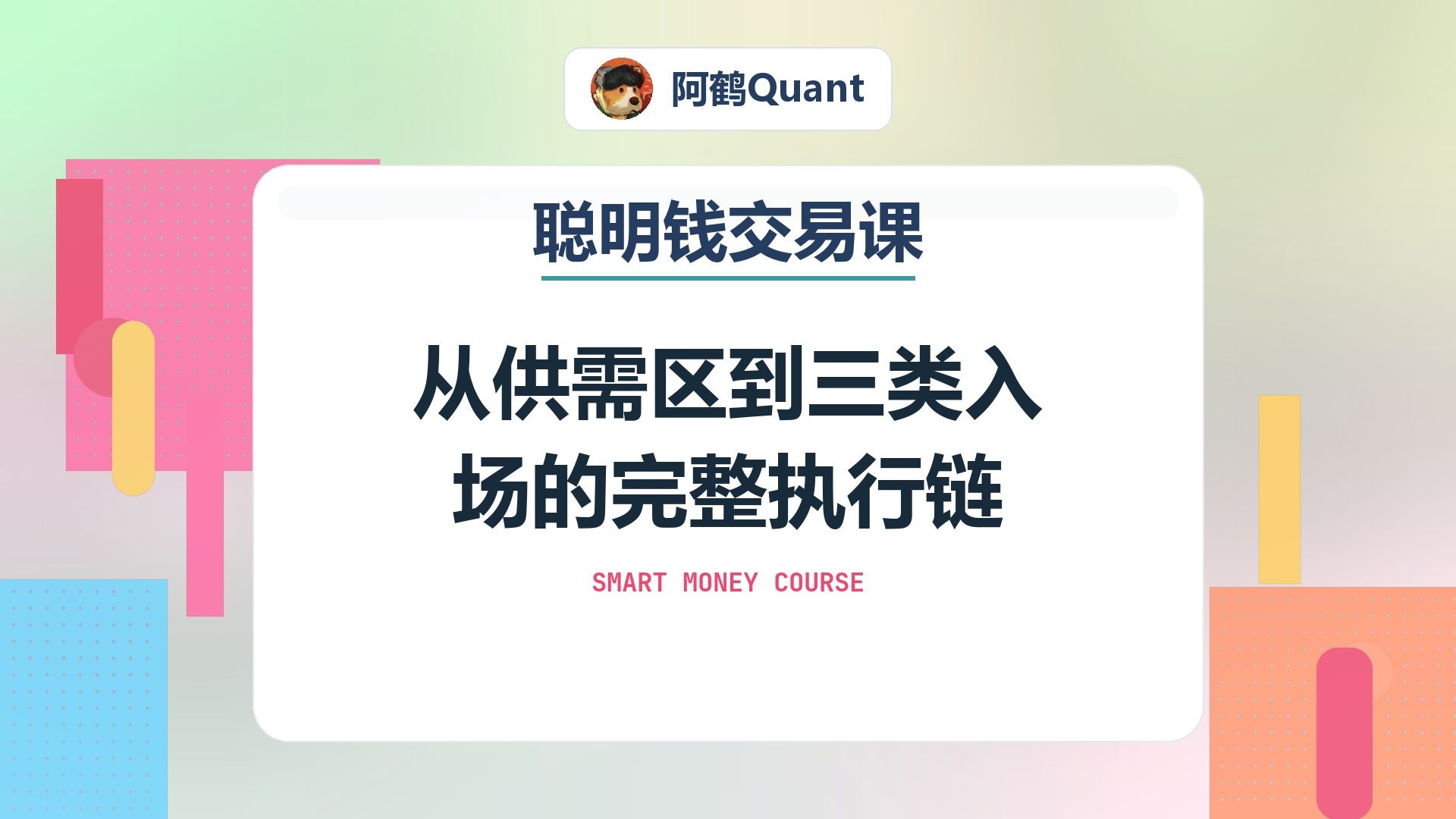 从供需区到三类入场的完整执行链