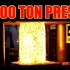 【4K】2000吨液压机锻造3吨高温钢锭 | 惊人的重型锻造视频 | Hydraulic Press Channel