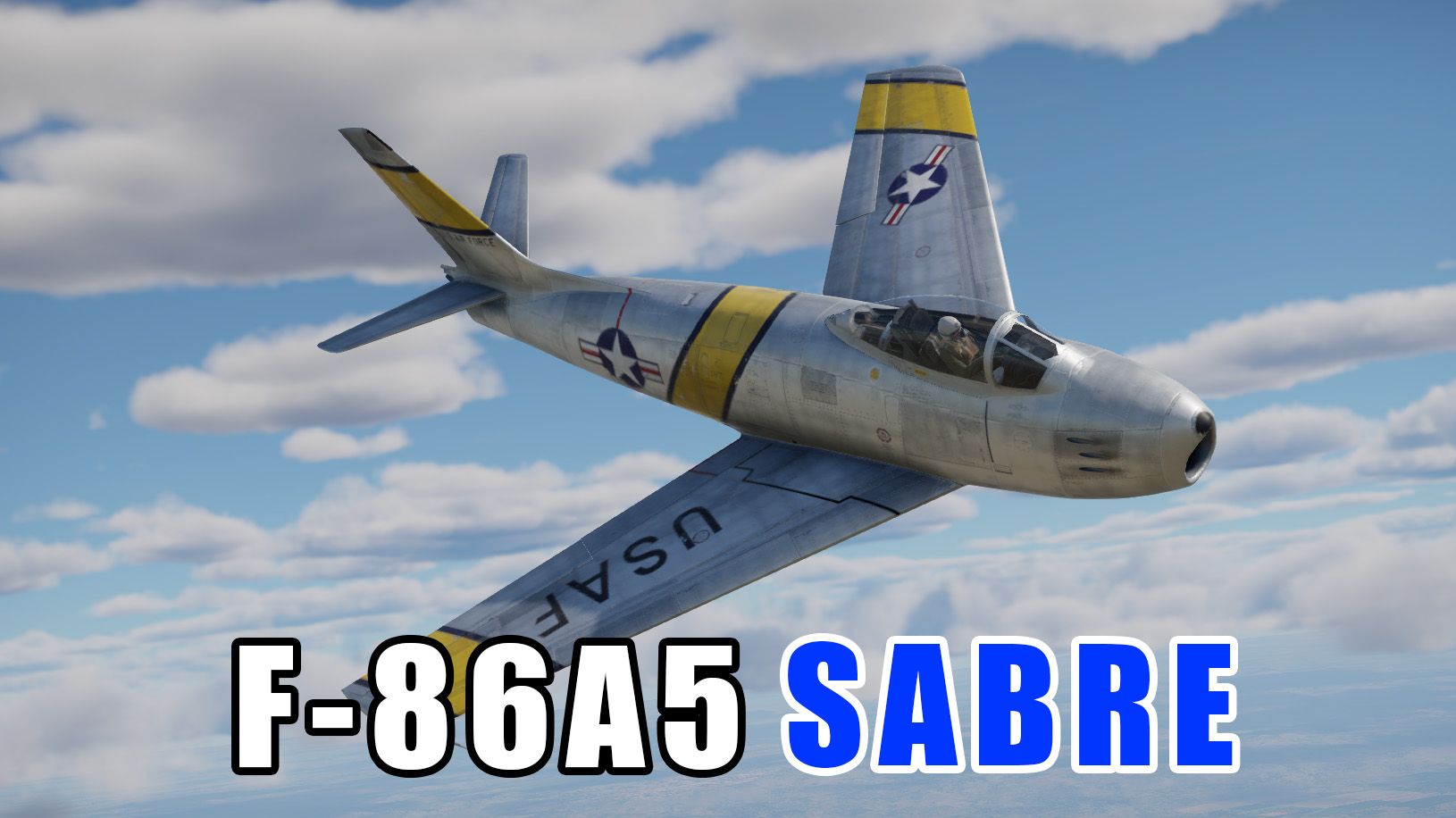 【战争雷霆】年轻人的第一架喷气机——F86A-5佩刀击杀集锦