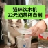 22元奶茶杯，自制猫咪饮水机！布偶猫超级爱喝了…
