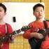 尤克里里弹唱《外婆的澎湖湾》，王梓博7岁，王嘉睿7岁