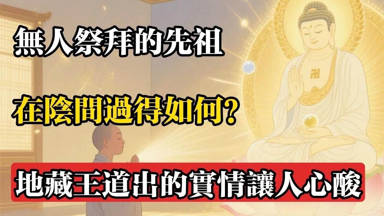 無人祭拜的先祖，在陰間過得如何？地藏王道出的實情讓人心酸!#佛教 #佛法 #佛教玄學 #佛教智慧 #佛學知識 #佛學智慧 #修心修行 #佛教文化 #禪悟人生 #