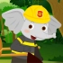 （9集全）英文动画片Elephant firefighter大象消防员