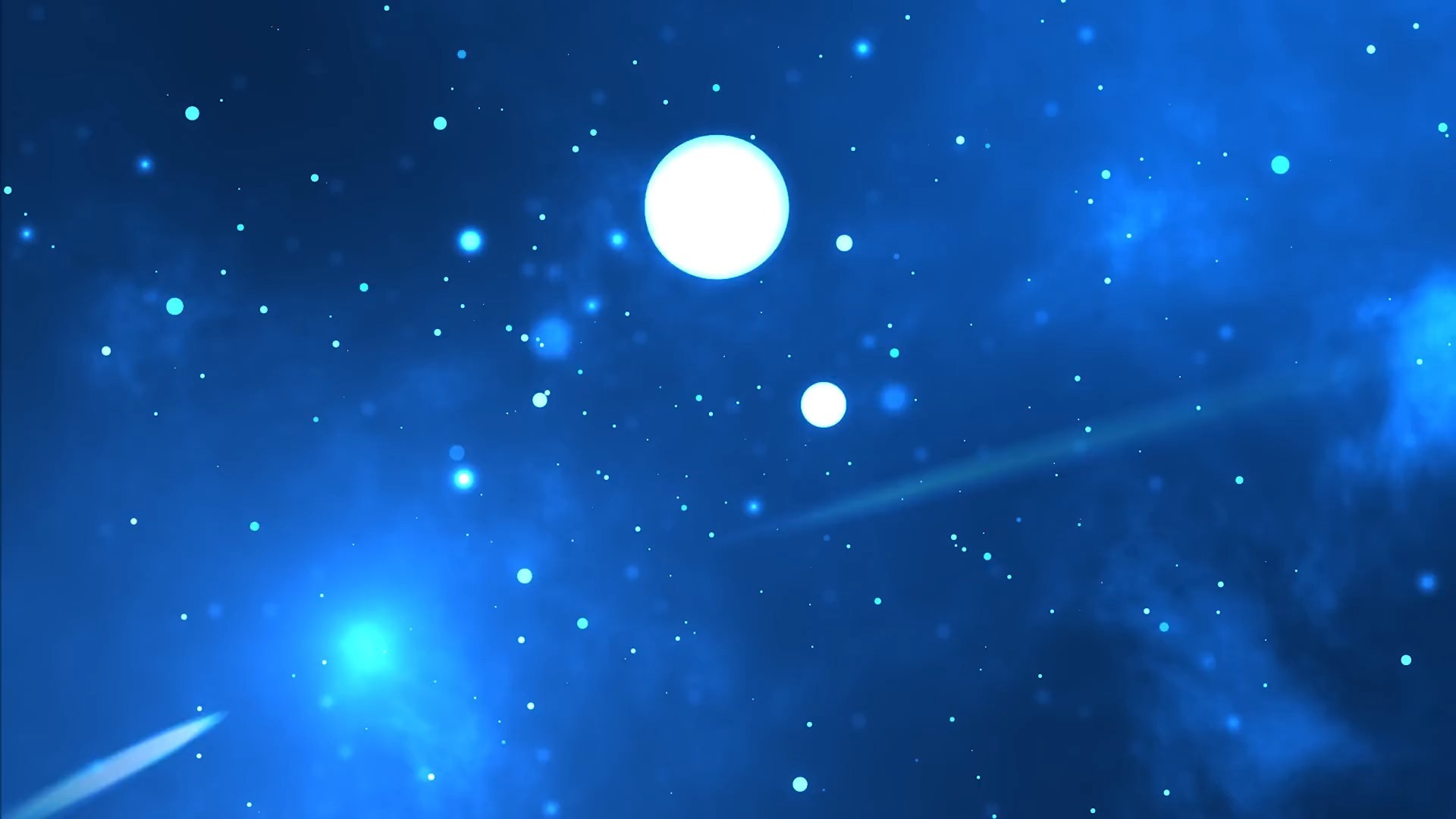 【舞台背景】13-星空粒子蓝色系列动态循环视频背景❤️ 浪漫梦幻舞蹈晚会年会循环动画