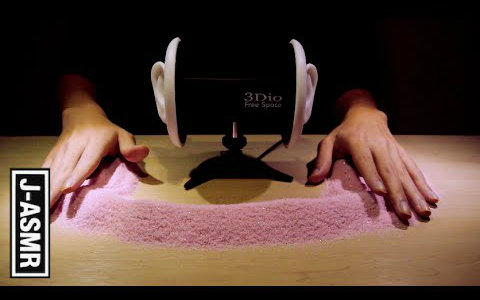 ASMR·Yacyama小哥 粉色的沙子(3Dio录音 无