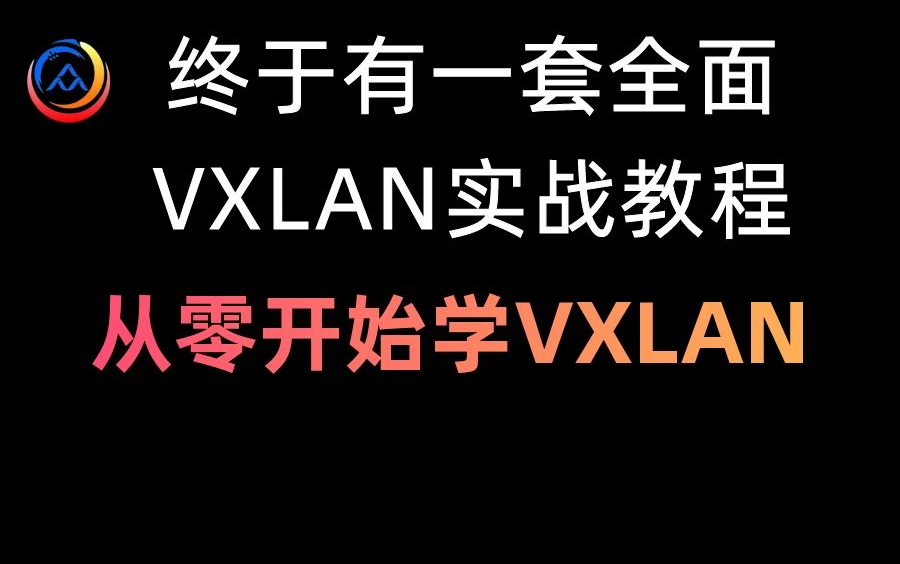 【HCIE】终于有一套全面的VXLAN实战教程啦！从零开始学VXLAN！