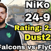 NiKo (24-9) Falcons对阵FlyQuest (Dust2) | PGL Cluj-Napoca 2025 | CS2 POV/DEMO_第一视角