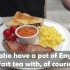 How to order food in English in London
