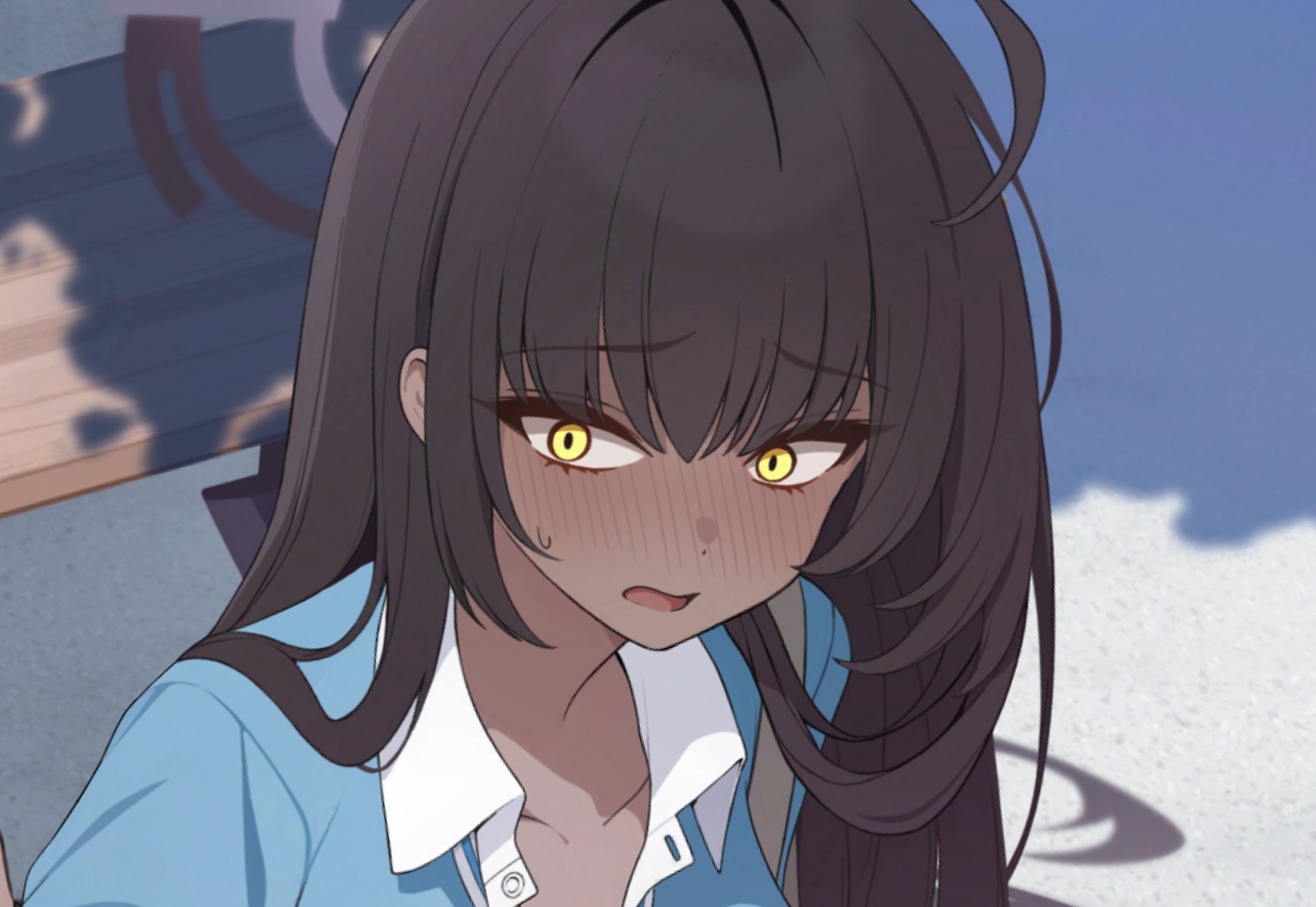 【碧蓝档案】[回忆大厅] 角楯花凛 校服 Live2D 动态壁纸 (4K&60FPS)