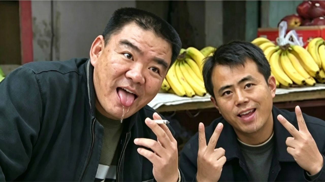 华强买瓜，但是全员口吃
