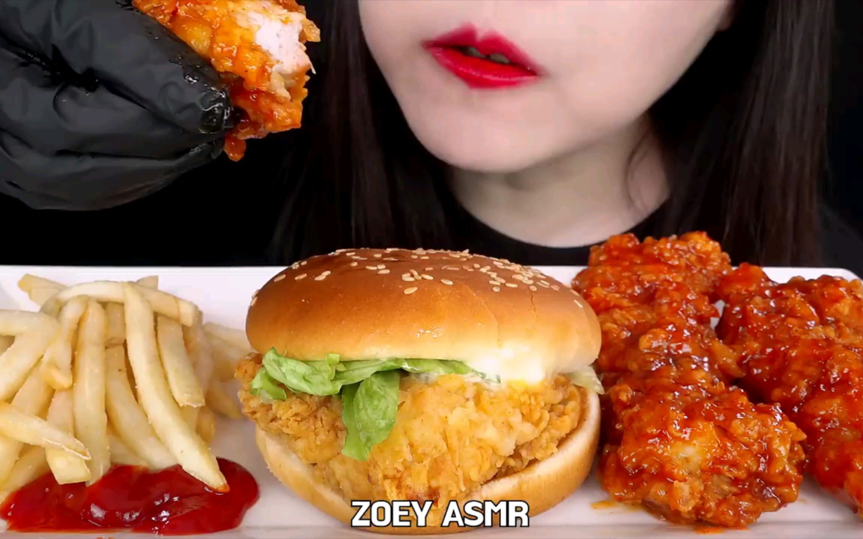 【ZOEY-】「薯条」「汉堡」「炸鸡」