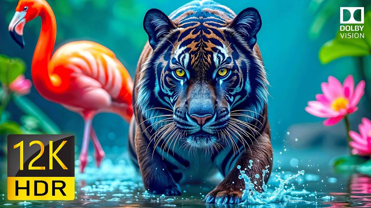 【12K】探索12K色彩深度——终极杜比视界体验|极致画质|杜比视界|电视屏幕测试|手机屏幕测试 |