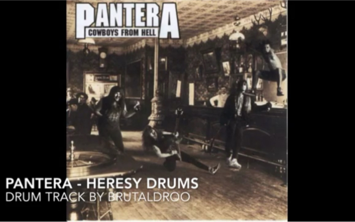 Pantera Heresy Drums哔哩哔哩bilibili