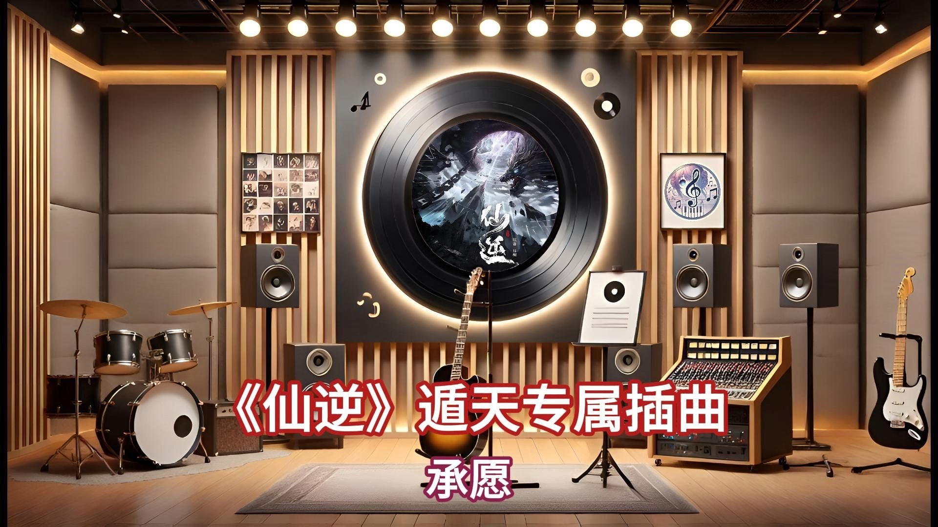 【母带级Hi-Res试听】《承愿》|《仙逆》遁天专属插曲，炼魂宗的千年守护之歌（中文字幕）