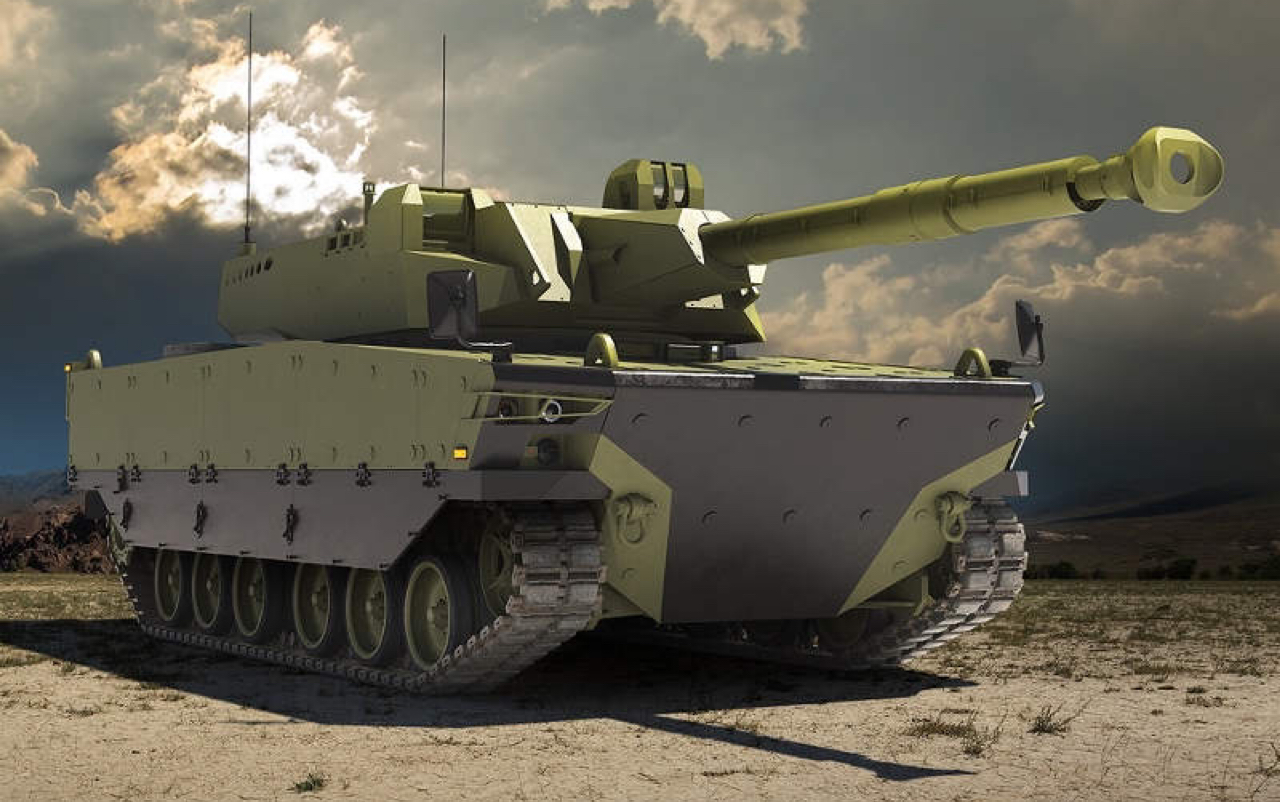 土耳其KAPLAN(虎)轻型坦克测试画面