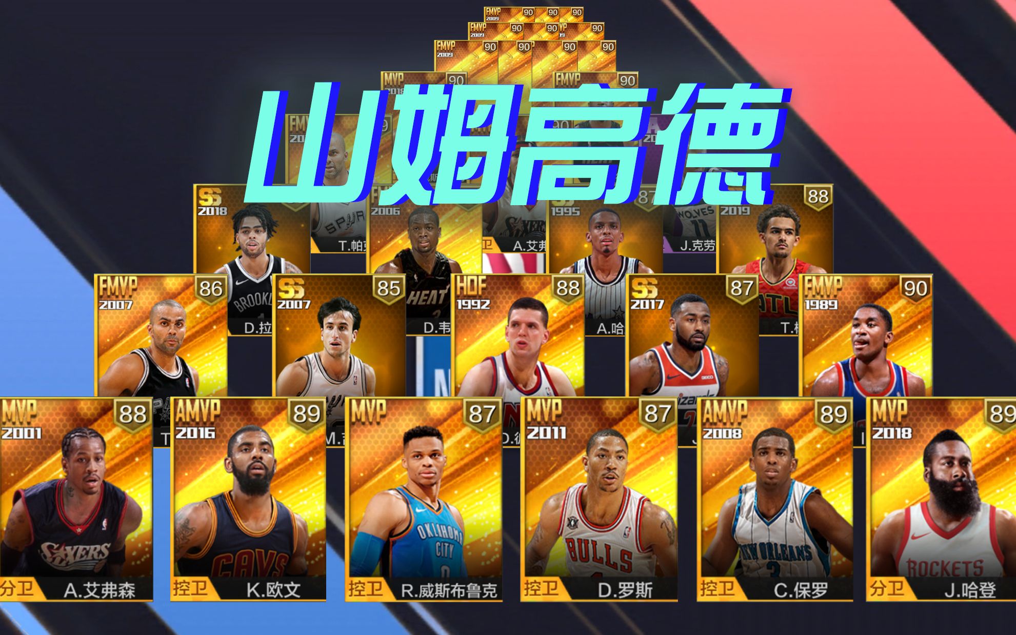 最强nba第133期17位球星赢来巨大加强看看有没有你的最爱
