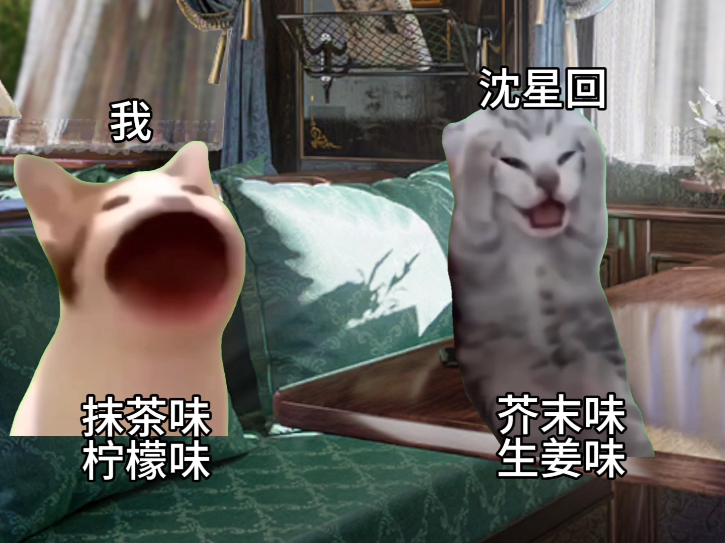 【恋与深空】用猫meme打开沈星回味蕾突袭约会